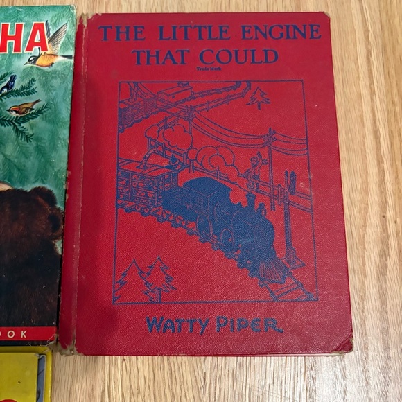 Vintage Children's Book Set Bundle Tony’s Pony The Little Engine That Could - Picture 6 of 6